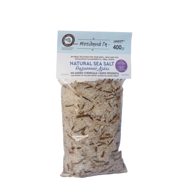 Αλάτι με Δεντρολίβανο και Πορτοκάλι