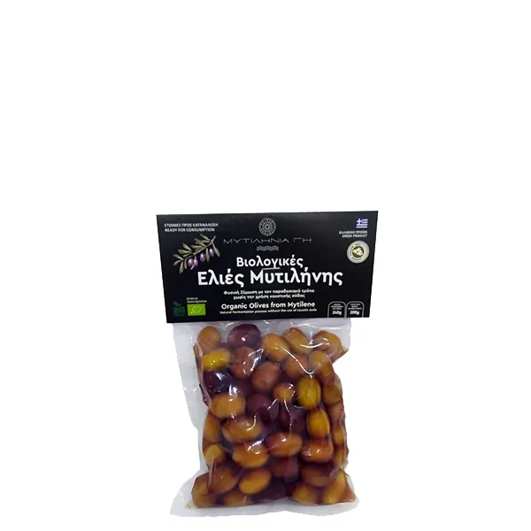 Βιολογικές Ελιές Μυτιλήνης σε Vacuum