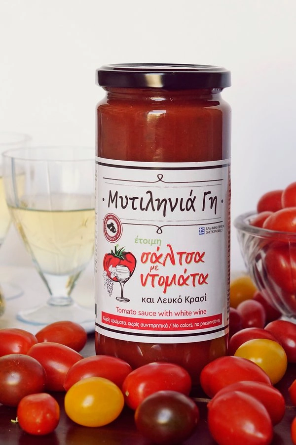 Σάλτσα ντομάτας με λευκό κρασί